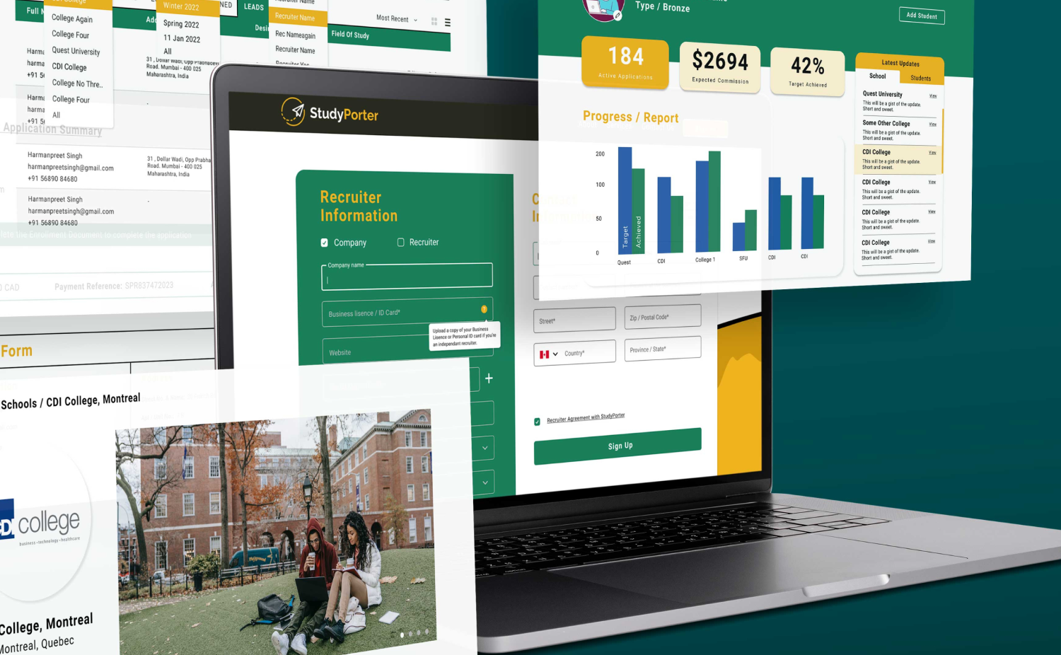 Simplifying international student recruitment to increase school placement rates